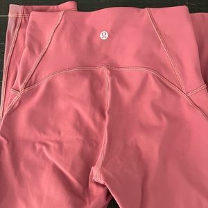Pink lululemon leggings